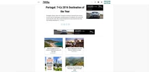 Travel + Leisure—2016 Destination of the Year