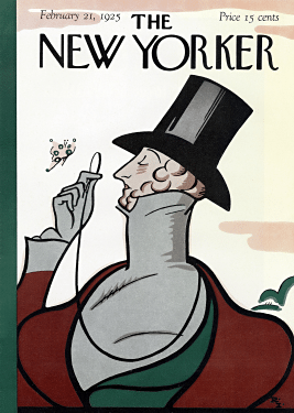 The debut cover, from 1925.