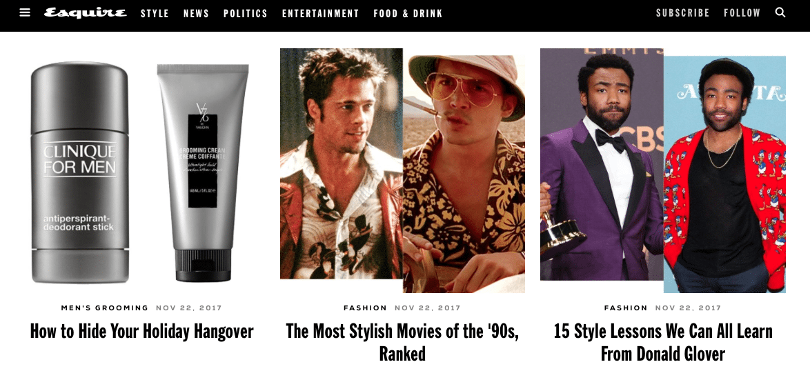 Esquire.com Style